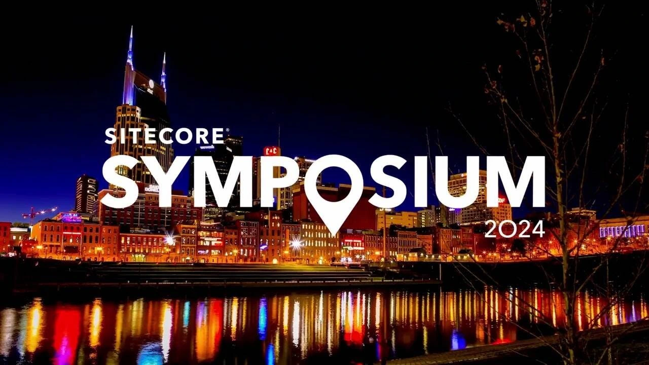 Sitecore Symposium 2024 Logo with Nashville Skyline